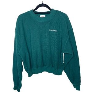 RARE Madhappy x sweetgreen Green Pullover Sweatshirt Large